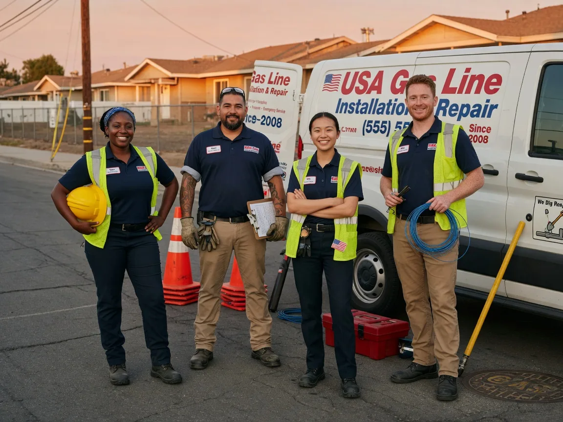 Gas Line Installation company in Warrensville, NC